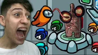 VIREI O SIREN HEAD IMPOSTOR NO AMONG US !!! (MODS)