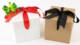 Geschenkdoos Regalo met Lint Productvideo