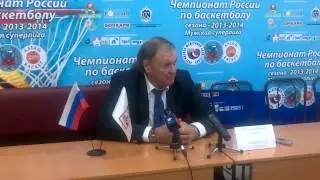 Пресс-конференция Александра Раченкова