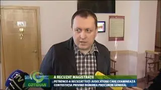 Petrenco a recuzat toti judecatorii care examineaza contestatia privind numirea procurorului general