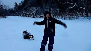 Рыболовное путешествие на реку Журавлевку. 30.11 - 11.12.2019 г. Часть 1.