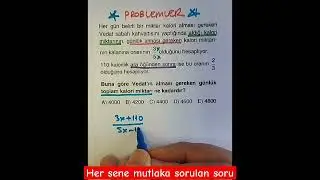 Problemler #tyt #2024 #yks #kpss