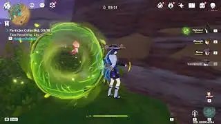 Vourukasha Oasis Collect 78 Dendro Particles w/in 300 sec
