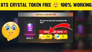 BTS CRYSTAL TOKEN FREE 😲 HOW TO GET UNLIMITED BTS CRYSTAL TOKEN