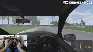 rFactor Nissan Skyline R32 Drifting - Thrustmaster 458 Italia POV