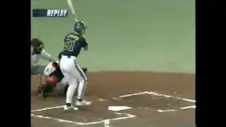 日本シリーズ延長戦🔥 イチロー 唯一のホームランが決勝弾に！伝説の一撃