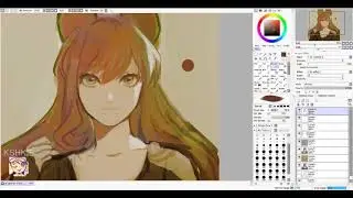 SPEEDPAINT STREAM: Artfight Illustrations for Carts, Havoart [PAINT TOOL SAI 2]