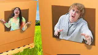 LAST TO LEAVE THE CARDBOARD BOX WINS!