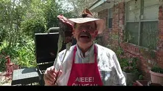 Grilling Fresh Pork, Beef, and Turkey On The Bayou!