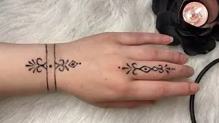 🔥Simple And Easy Mehndi Desgins || رسم حنة سهل وبسيط للمبتدئين