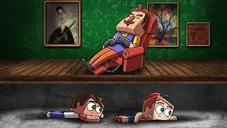 Minecraft Secret Neighbor - SNEAKING INTO THE NEIGHBORS HOUSE!