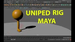Rigging Tutorial in Maya for Beginners - Uniped Character