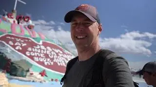 Salvation Mountain, Strange Entrance To Slab City