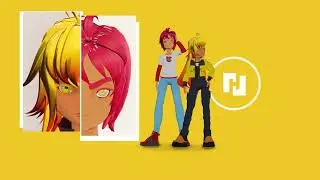 Anime characters_ #blender #3d