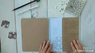 Tanglebook Pattern Keeper by @hobby_room_ww   Танглбук хранитель узоров от @hobby_room_ww