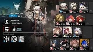 【Arknights】[CC#1] Daily Map 13 - Frost-Covered Ruins Risk 8