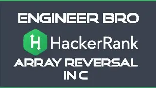Array Reversal|| HackerRank solution in C
