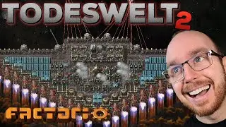 Super krasses Nukleares-Laser-Raumschiff! | Physiker versucht Factorio Todeswelt Challenge