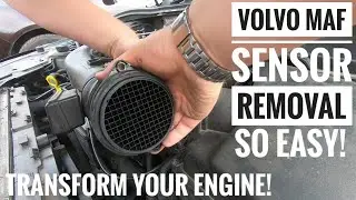 Volvo Mass Air Flow Sensor Removal! P3 Volvo D5 - Intake Air Temperature Sensor Removal