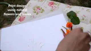 Painting with flowers (studio malang)