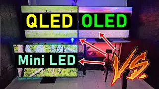 QLED vs Mini LED vs OLED: Differences, advantages and disadvantages of these technologies