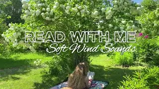READ WITH ME | 1 Hour of Reading with Soft Wind Sounds 🍃