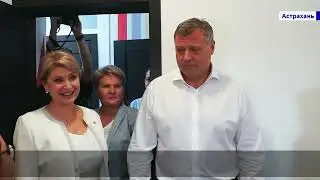 Игорь Бабушкин посетил первый в Астрахани подростковый центр нового формата