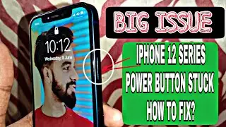 iphone 12 power button stuck | Iphone 12 series power button not click | iphone 12  big problem fix?