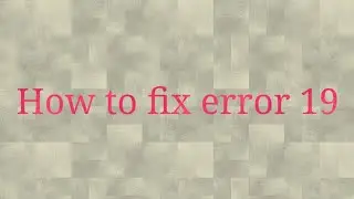 How to fix error 19 in Rules Of Survival.