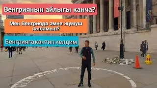 Венгрияда айлык канча? #венгрия #баткен #бишкек #европа #кыргызстан #тезкабар #ош