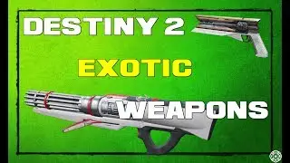 Destiny 2 Exotic Weapons BETA