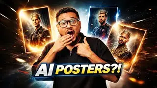 I Created INSANE Sports Posters in Photoshop Using AI (Nano Banana Tutorial)