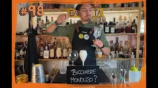 #98 ABC del Bartender - BICCHIERE MONOUSO o RIUTILIZZABILE al bar? - by Elia Calò