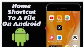 How To Create A Shortcut To A File On Your Home Screen