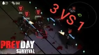 Prey Day Survival 3v1 PvP | Taking almost 200 dmg per second 🔥