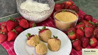 How to Make Strawberry Cheesecake Dip (4th of July Recipe)