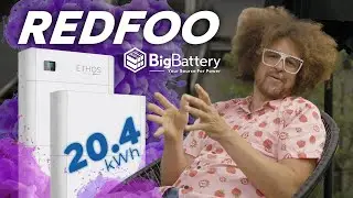 REDFOO's 48V ETHOS Energy Storage System from BigBattery | Party Rockin' Home Solar Walkthrough