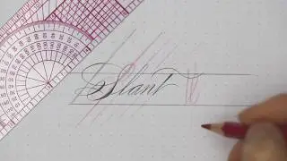 Beginner Calligraphy Tips: How to Stay on Slant | Tutorial by Master Penman Connie Chen