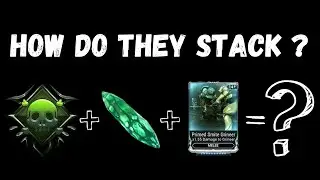 Emerald Shard Toxin Bonus + Roar Interactions | WARFRAME