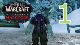 Hardcore World of Warcraft Classic - Dwarf Hunter- Day 1