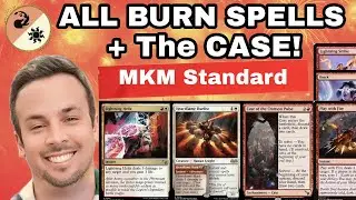 We Made A GOOD ALL BURN DECK?! (MKM STANDARD)