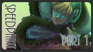 [Speedpaint] Time of my Prime(IDK) [Clip Studio Paint] [Part 1]
