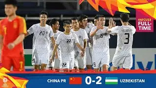China U-23 vs Uzbekistan U-23. Китай 0-2 Узбекистан. Highlights & Goals | AFC U-23 Championship