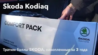 Skoda Kodiaq аксессуары за баллы накопленные на ТО