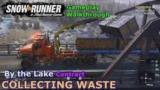 SnowRunner - Collecting Waste | By the Lake Contract Scandinavia Phase 11