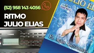 Ritmo El Agua Cristalina Julio Elias-Yamaha E383 📲958 143 4056💰
