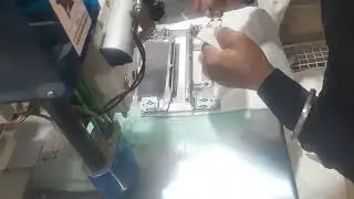 Trouser pocket making machine | Trouser Back pocket attaching 