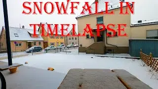 Snowfall in Timelapse 4K UHD