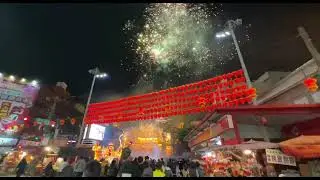 Тайвань.Фестиваль Лунных Фонариков. Главный Храм Богини Мацзу #тайвань2024