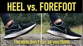 You should NOT always land on your forefoot when running - Running Myths